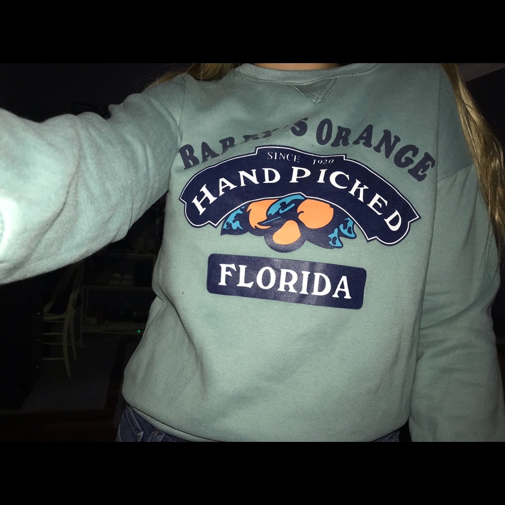 Crew neck sweatshirt